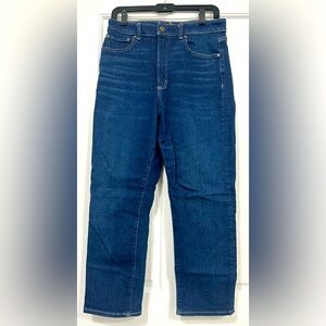 Revtown cropped dark wash jeans